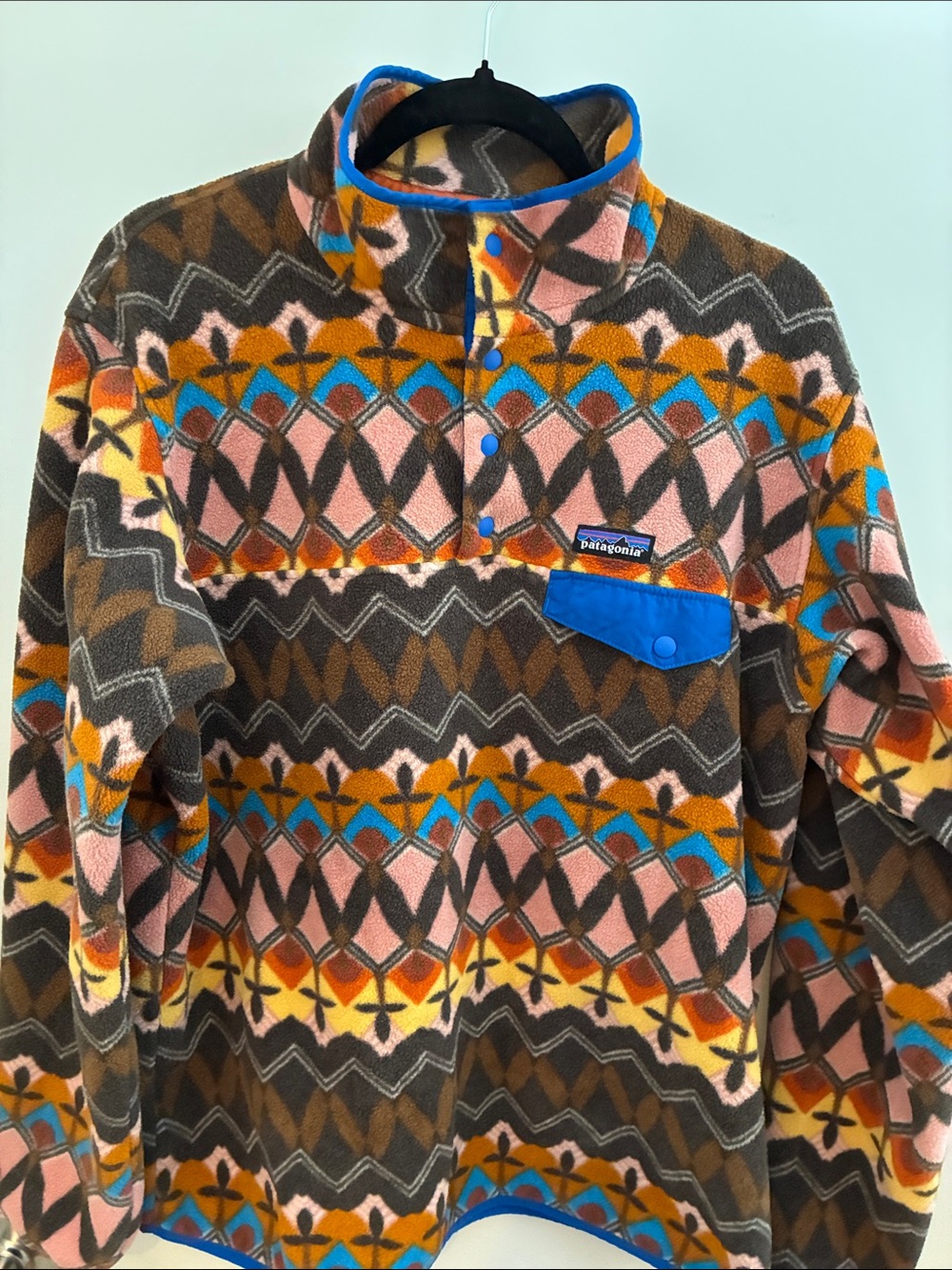 Patagonia Unisex Anthos Snap Fleece XL EUC - Picture 3 of 11